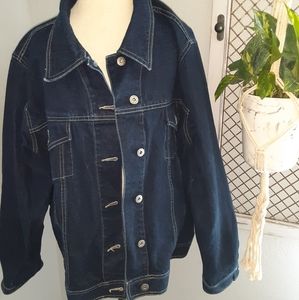 Plus Size Denim Jacket